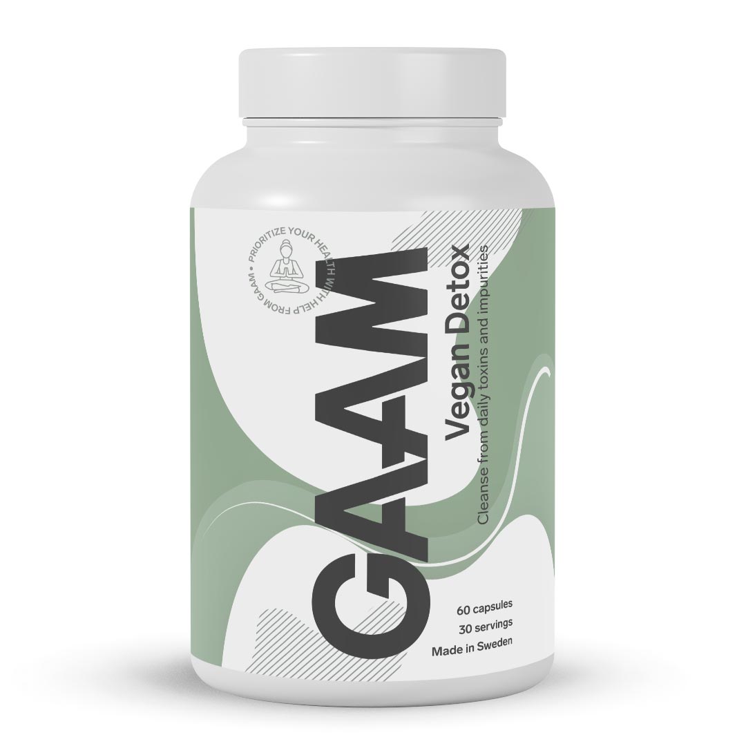 GAAM Vegan Detox 60 caps