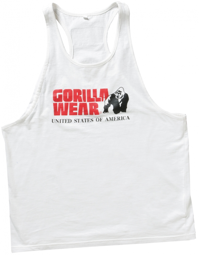 Gorilla Wear Classic Tank Top Vit