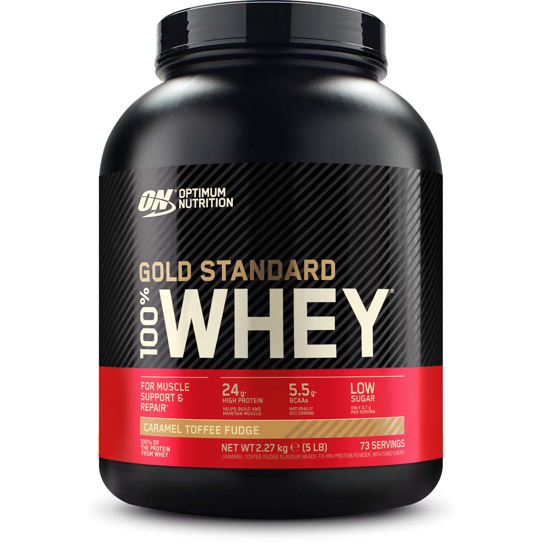 Optimum Nutrition 100% Whey Gold Standard 2.27 Kg Caramel Toffe