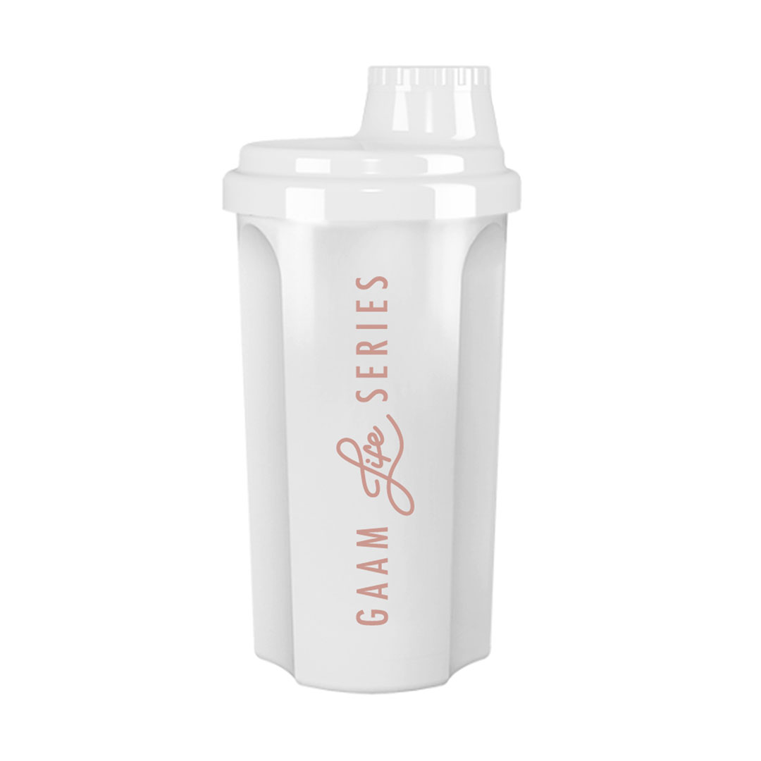 GAAM Shaker 500 ml White/ rose