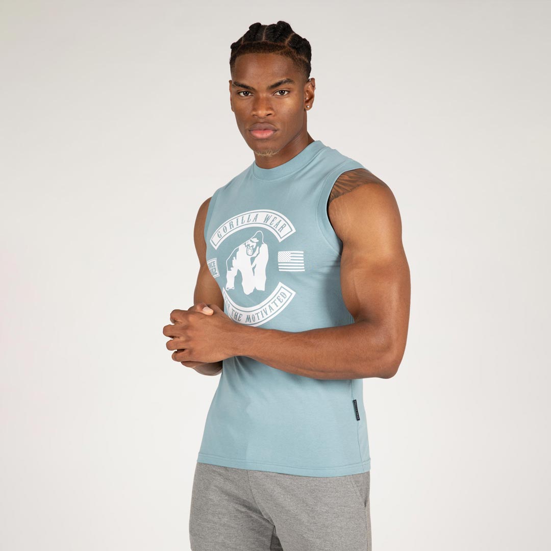 Gorilla Wear Tulsa Tank Top Blue