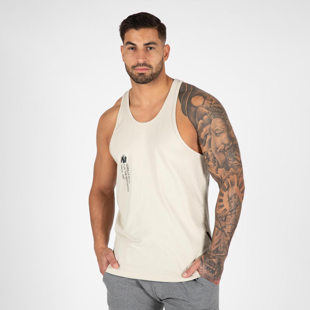 Gorilla Wear Carrizo Tank Top Beige