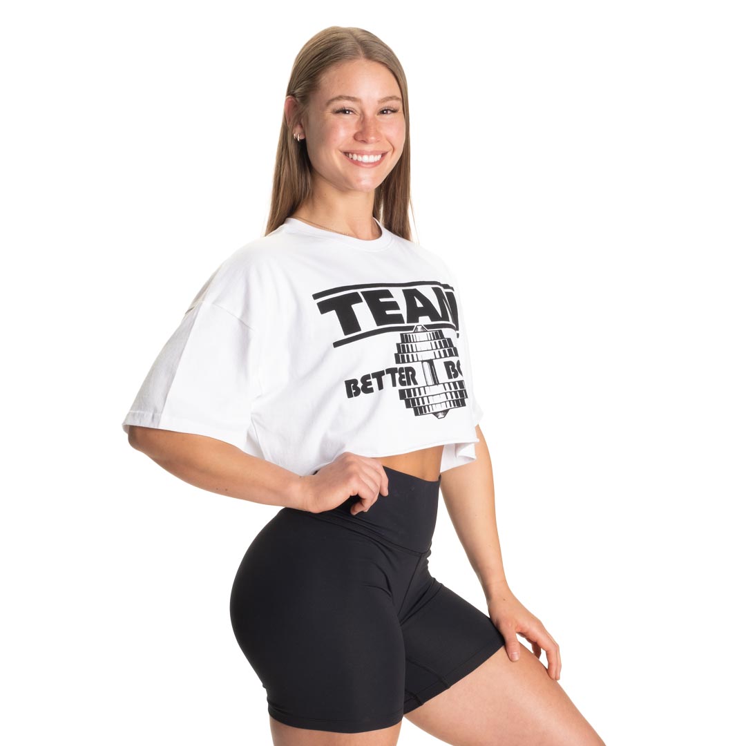 Better Bodies Team OS Wmn Tee White