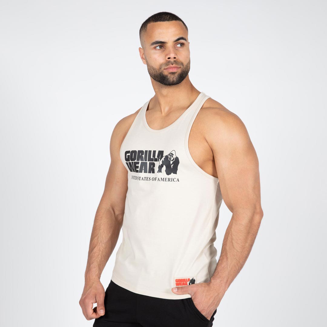 Gorilla Wear Classic Tank Top beige