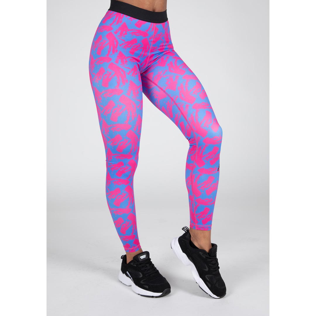 Gorilla Wear Colby Leggings Blue/Pink