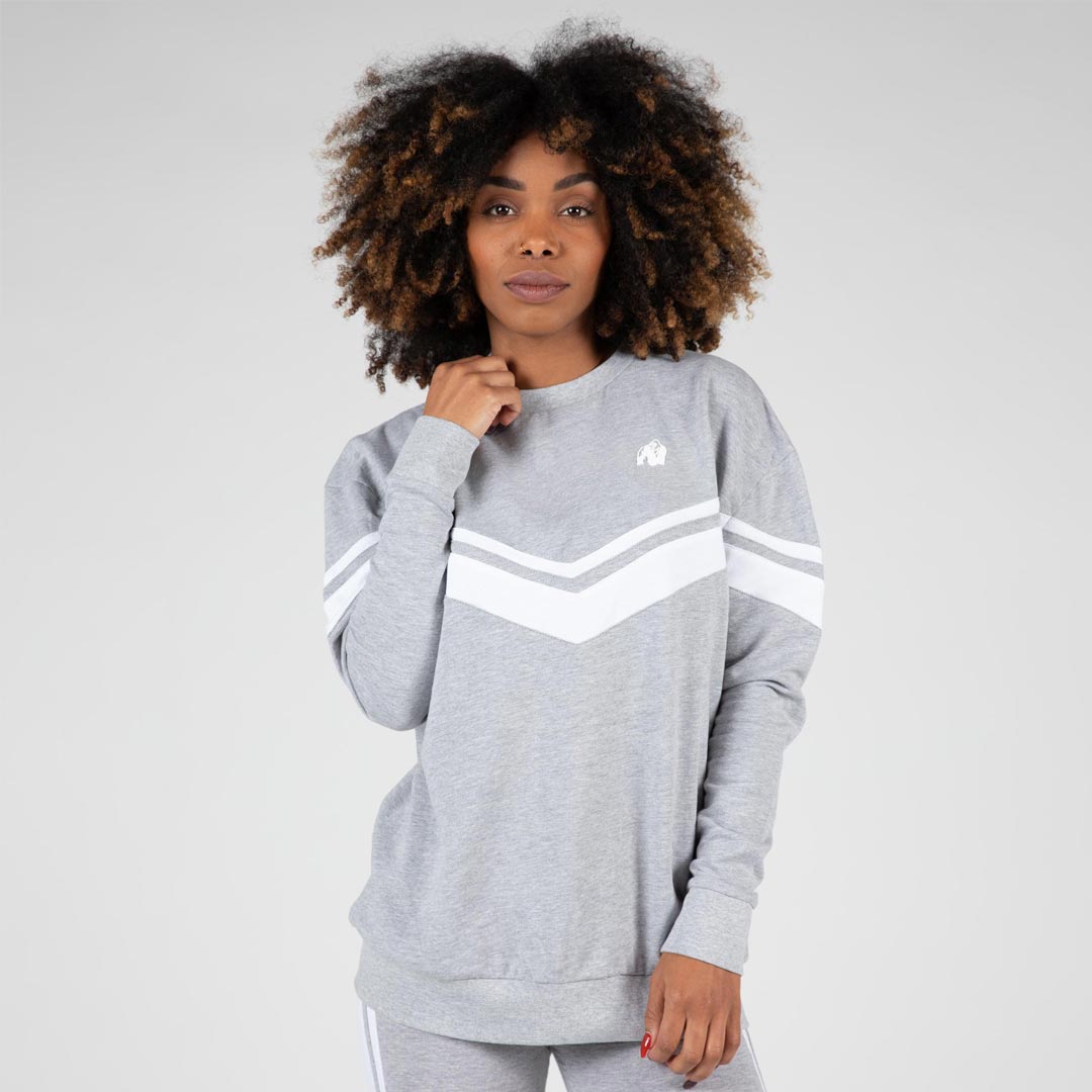 Gorilla Wear Hailey Oversized Sweatshirt grey melange