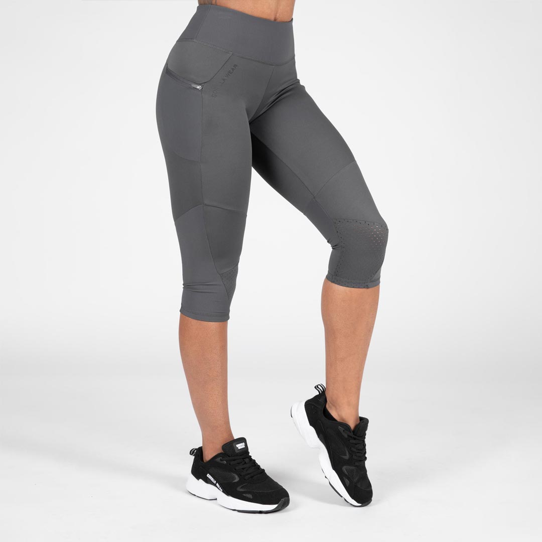 Gorilla Wear Monroe Cropped Leggings grey