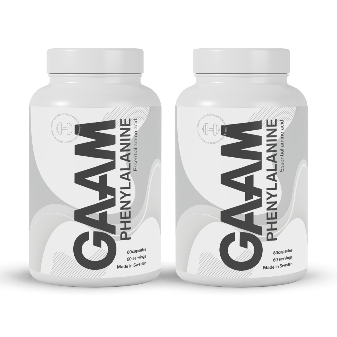 2 x GAAM Phenylalanine 60 caps