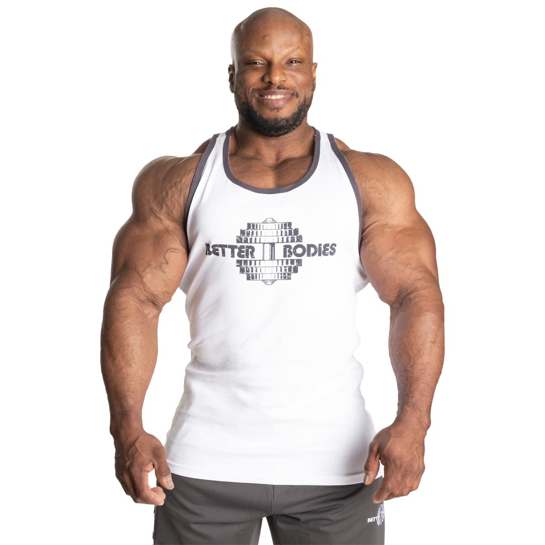 Better Bodies Dumbbell T-Back White