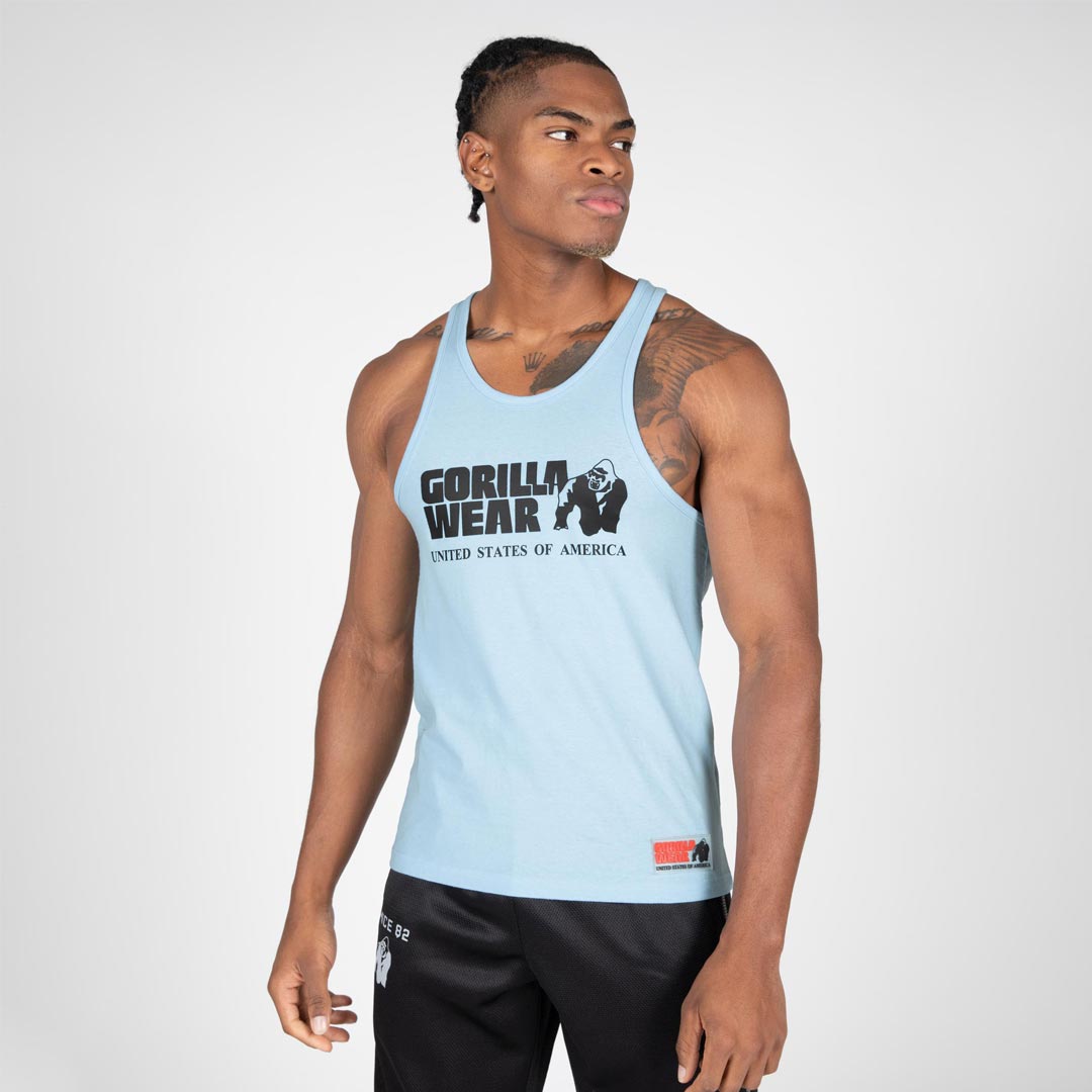 Gorilla Wear Classic Tank Top Light Blue