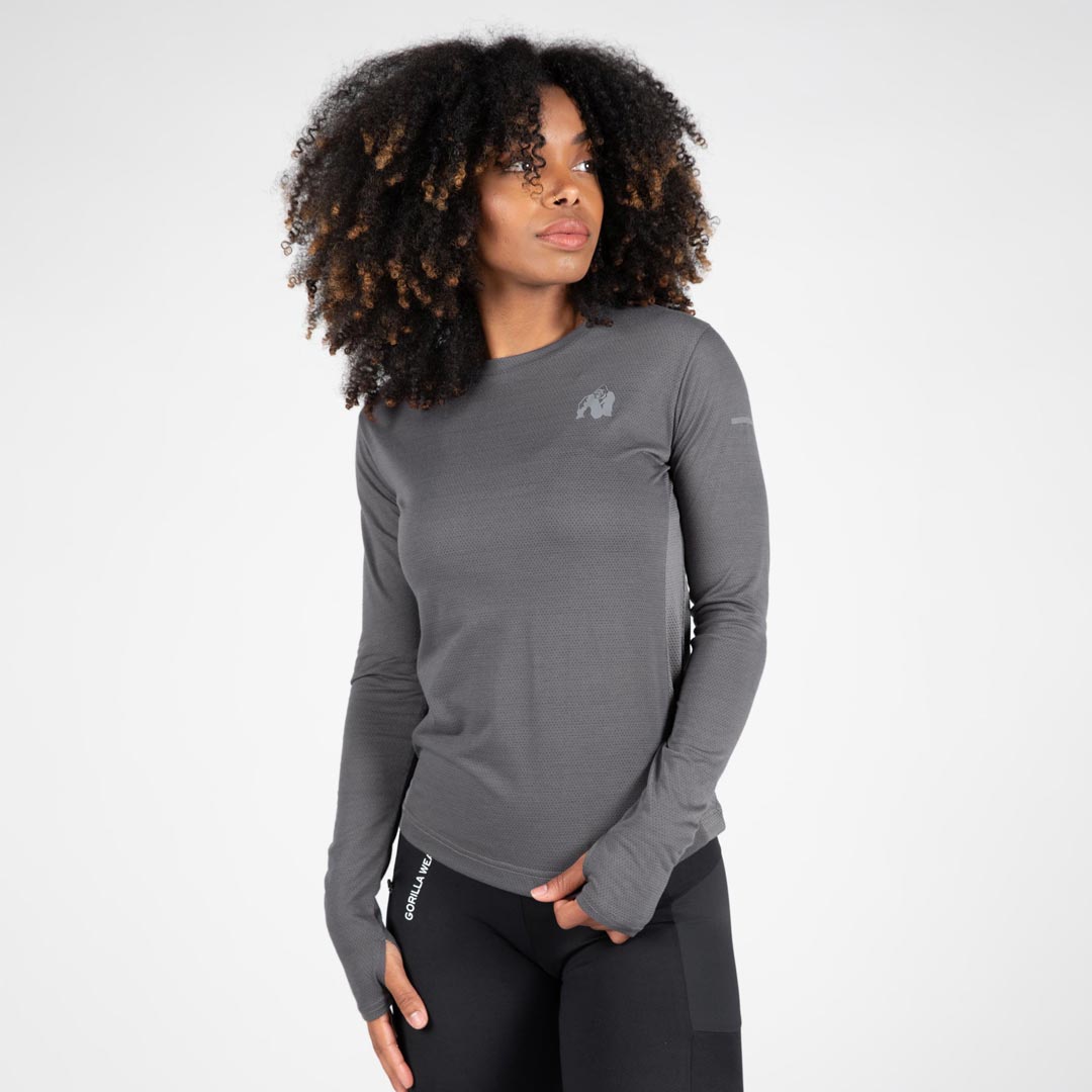 Gorilla Wear Raleigh Long Sleeve Grey