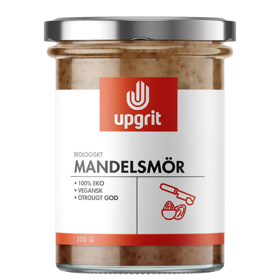 Upgrit Mandelsmör EKO 300 g