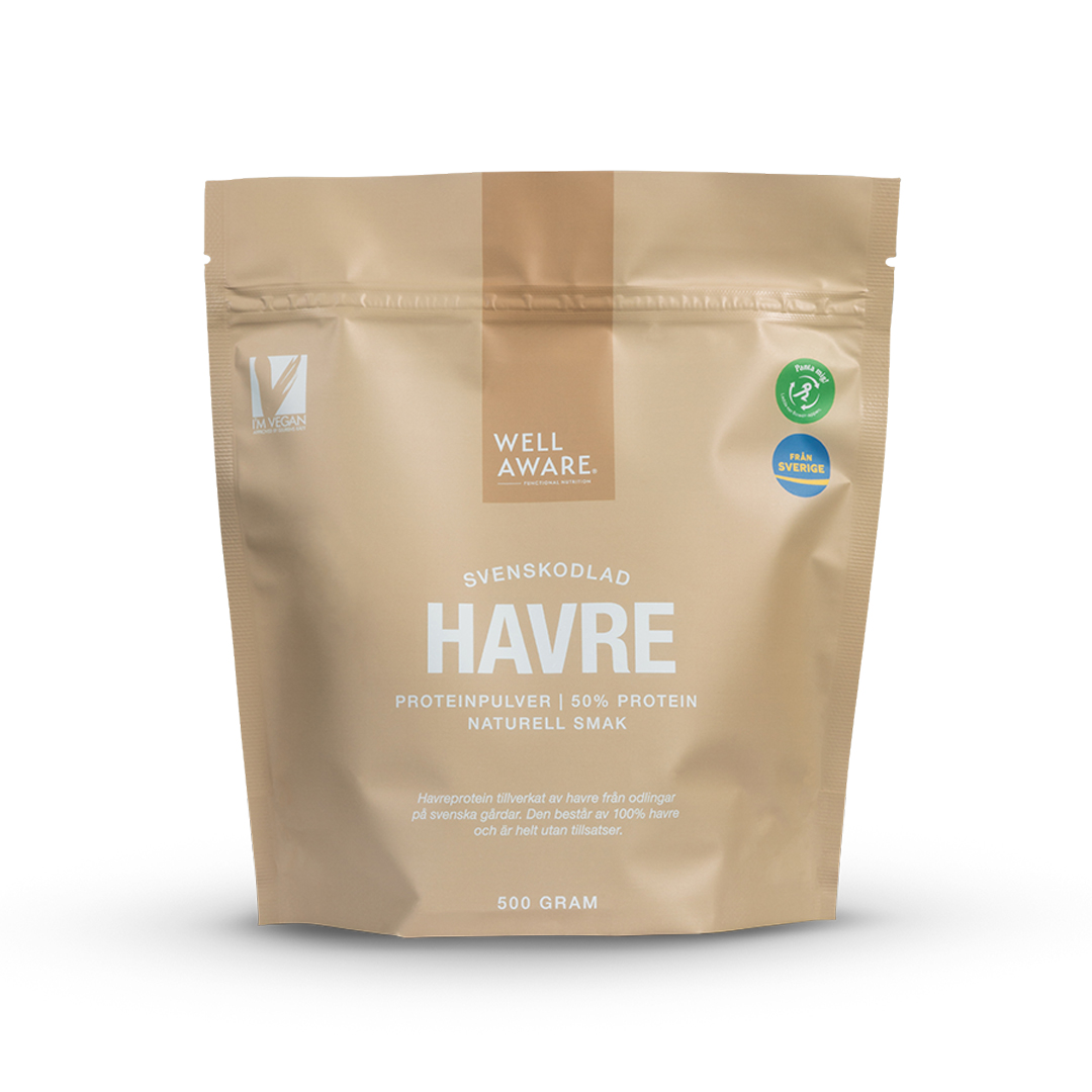 WellAware Svenskt Havre Protein 500g