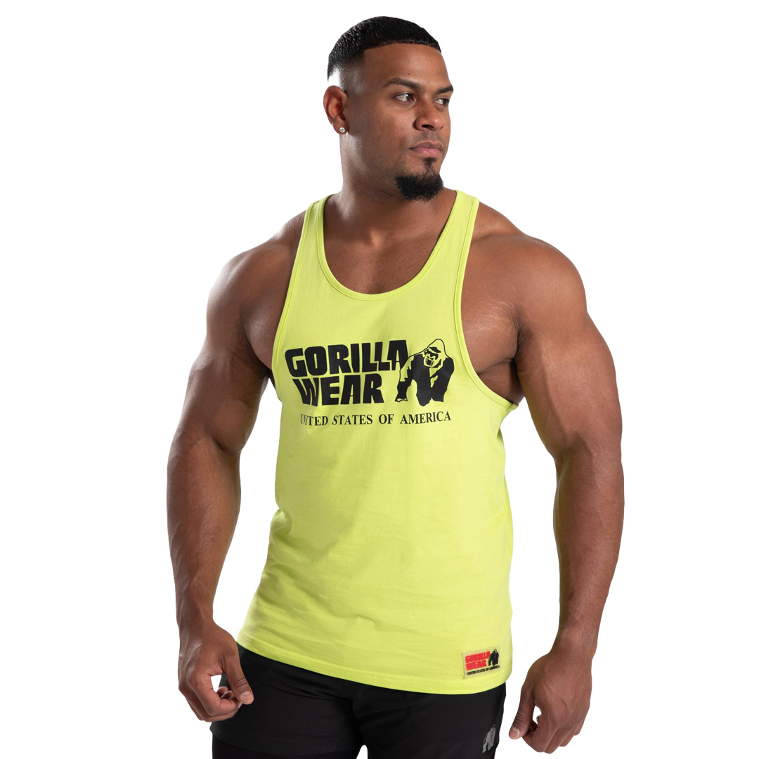 Gorilla Wear Classic Tank Top Wild Lime