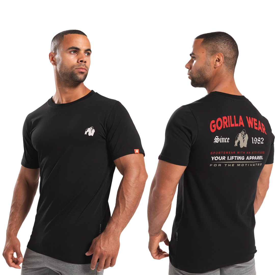 Gorilla Wear Warren T-Shirt Black