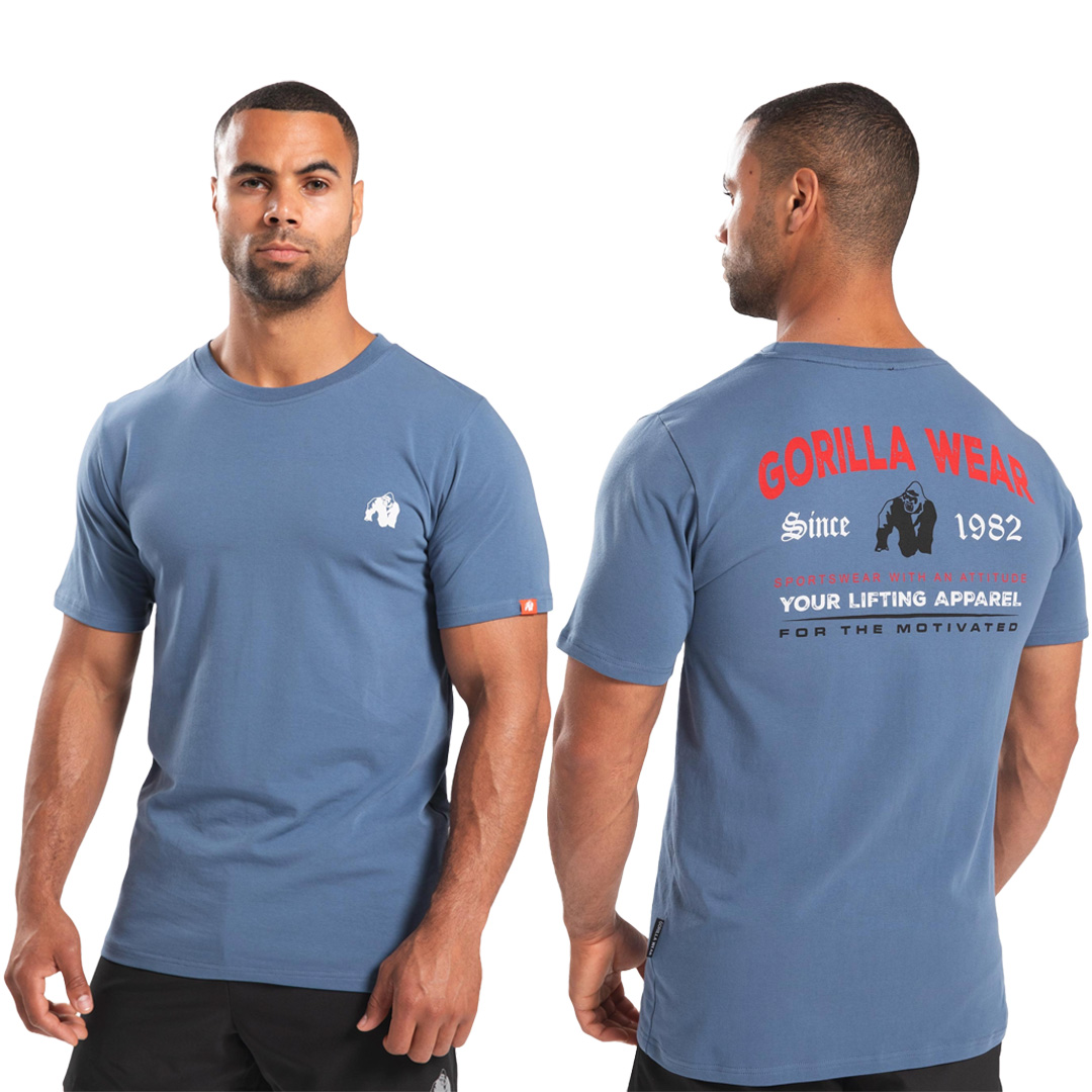 Gorilla Wear Warren T-Shirt Coronet Blue