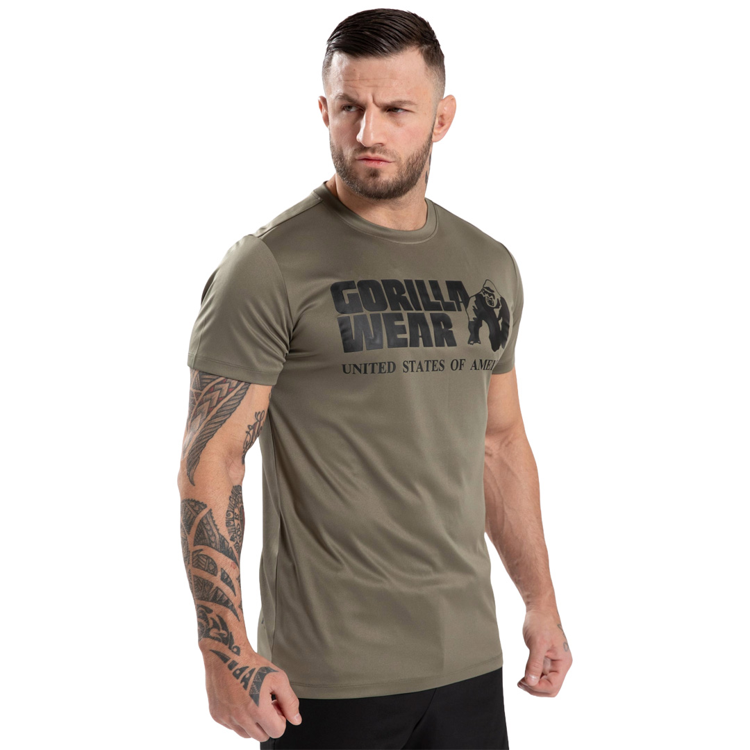 Gorilla Wear Classic Training T-Shirt Army Green