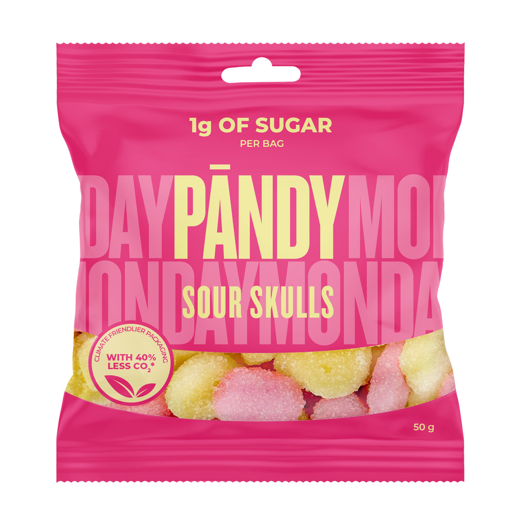 Pändy Candy 50 g Sour Skulls