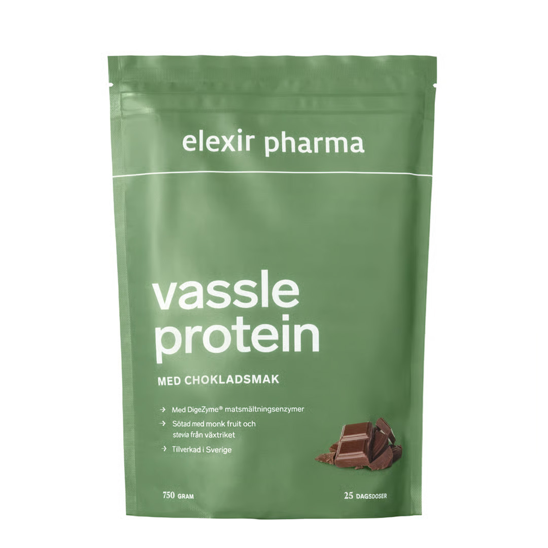 Elexir Pharma Vassleprotein Proteinpulver 750 g