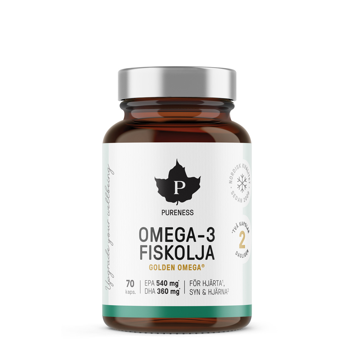 Pureness Omega-3 Fiskolja 70 caps