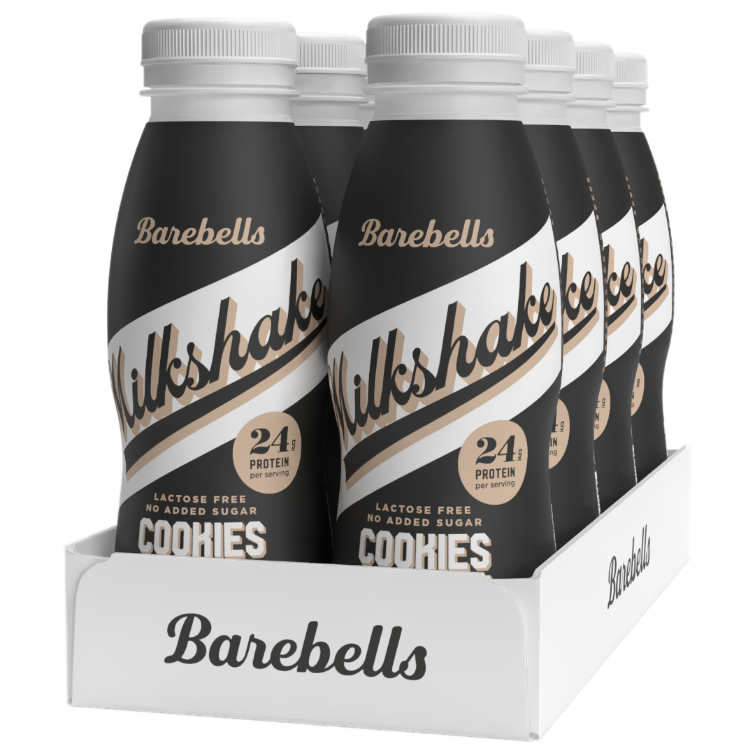 8 x Barebells Milkshake 330 ml Cookies & Cream