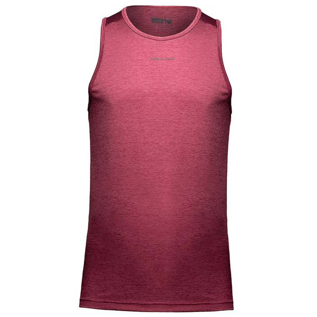 Gorilla Wear Madera Tank Top Burgundy Red