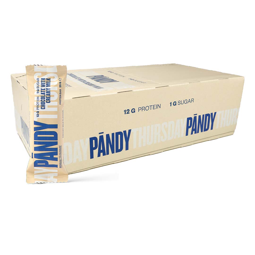 18 x Pändy Protein Bar 35 g Creamy Milk