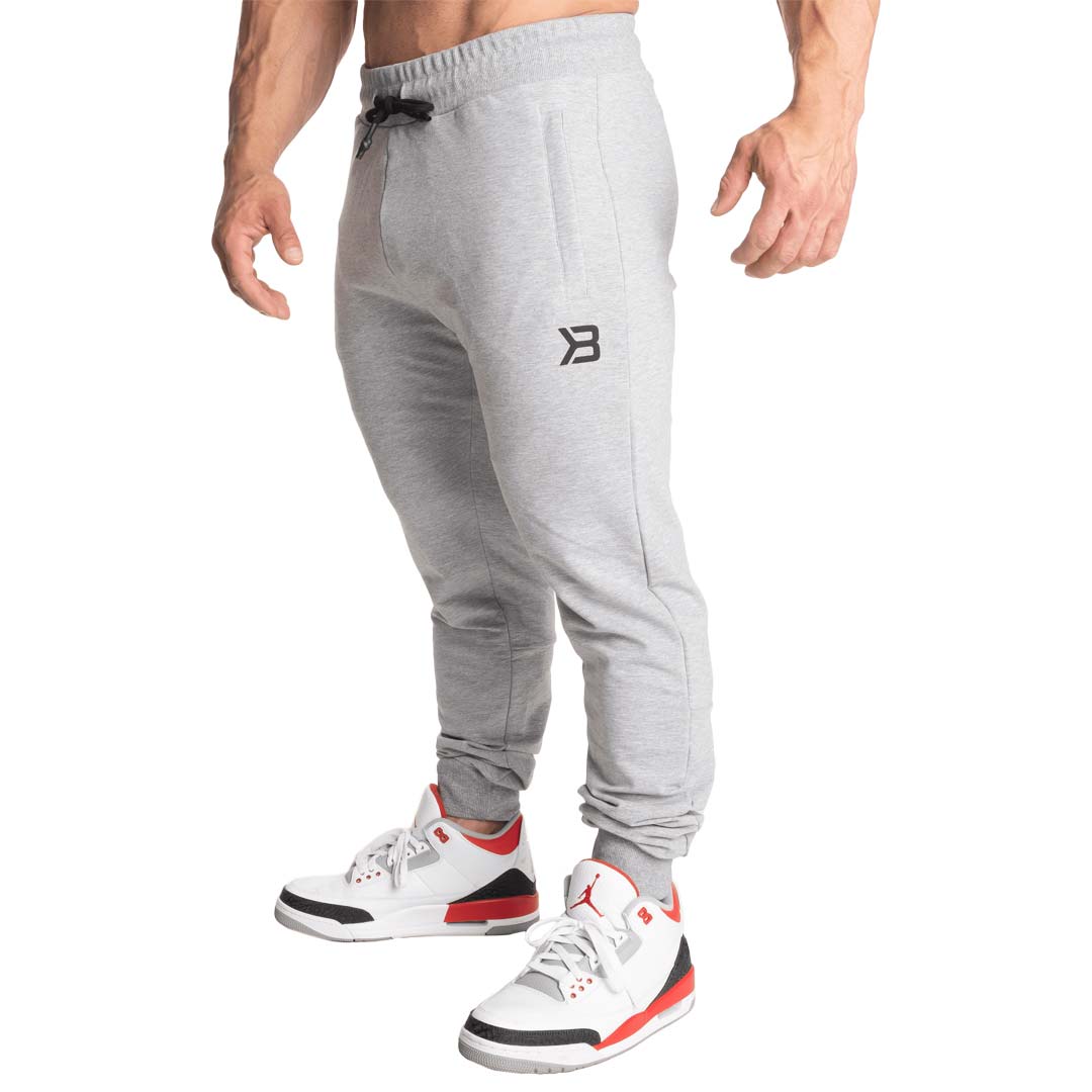 Better Bodies Tapered Joggers V2 Light Grey Melange