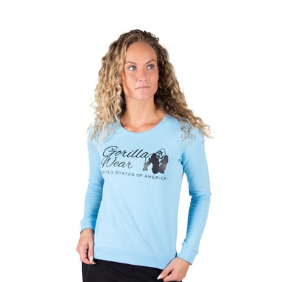 Gorilla Wear Riviera Sweatshirt Light Blue