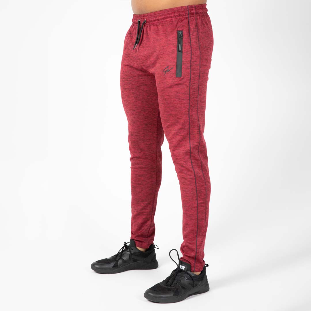 Gorilla Wear Wenden Track Pants Burgundy Red