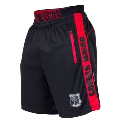 Gorilla Wear Shelby Shorts Black/Red