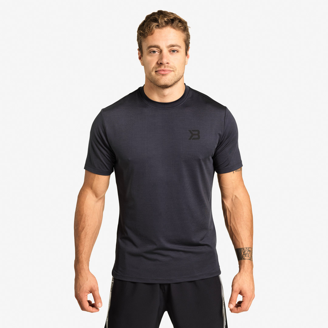 Better Bodies Essex Stripe Tee Graph Melange