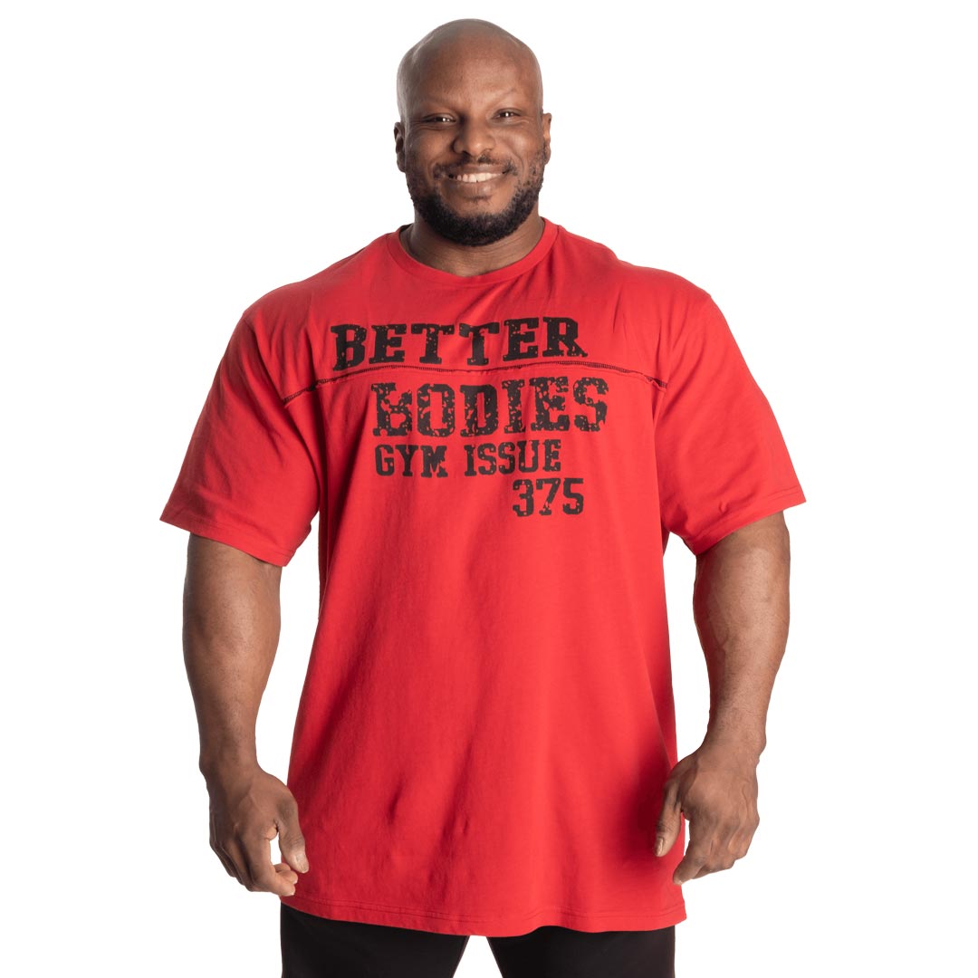 Better Bodies Union Original Tee Chili Red