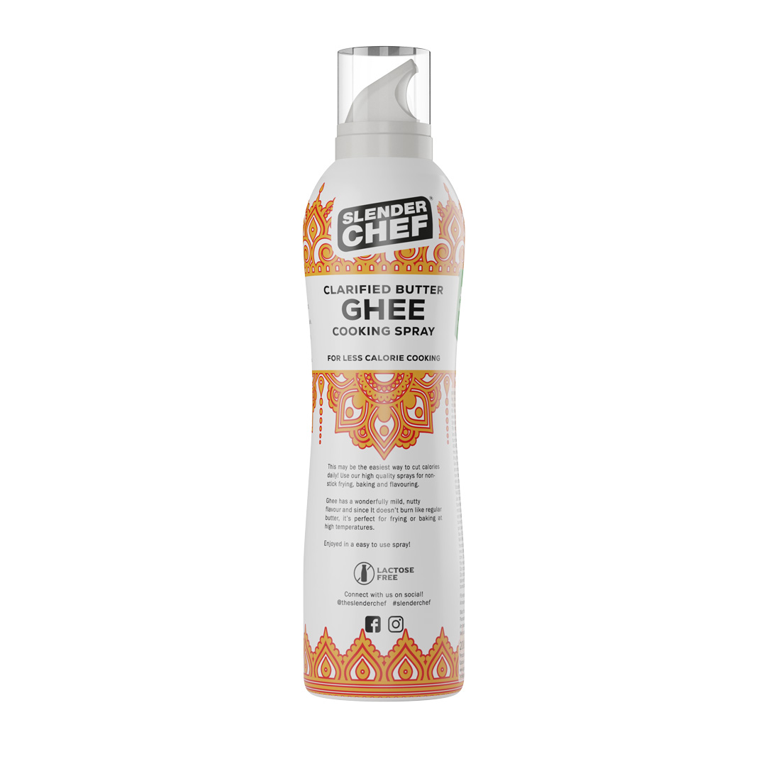 Slender Chef Cooking Spray 200 ml Clarified Butter GHEE