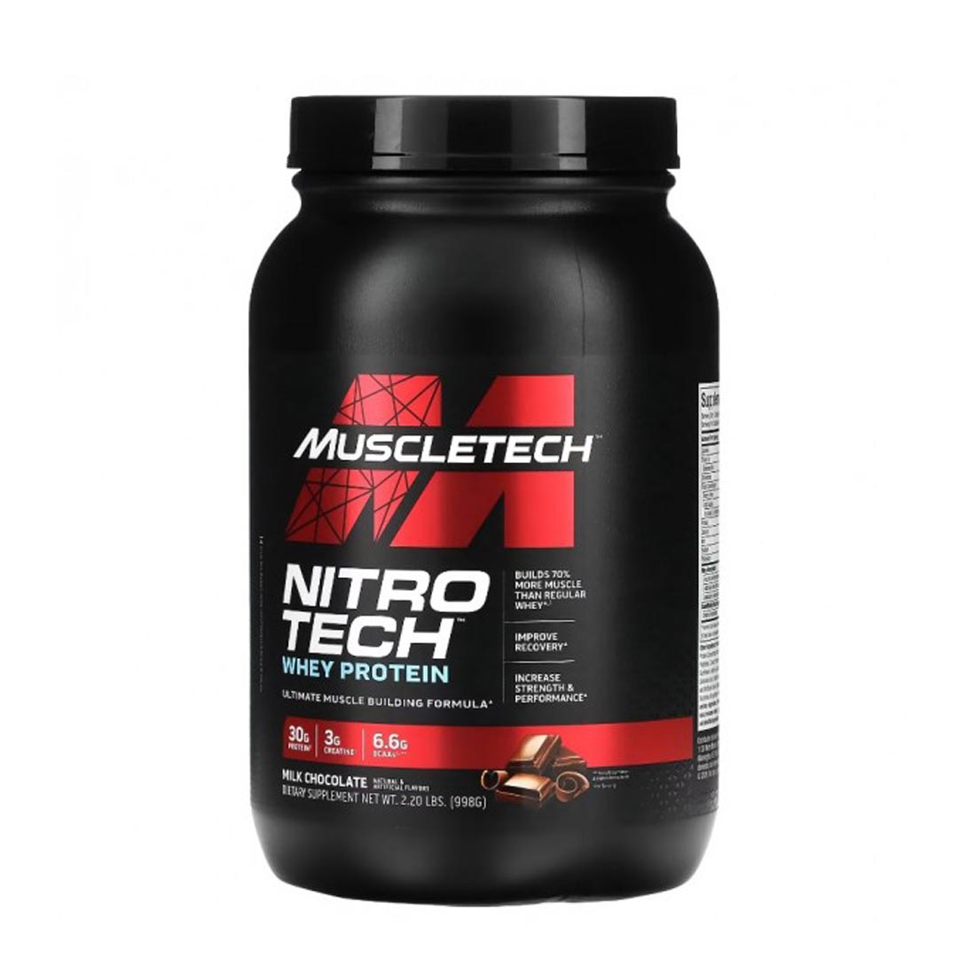 MuscleTech Performance Series Nitro-Tech 907 g Vassleprotein