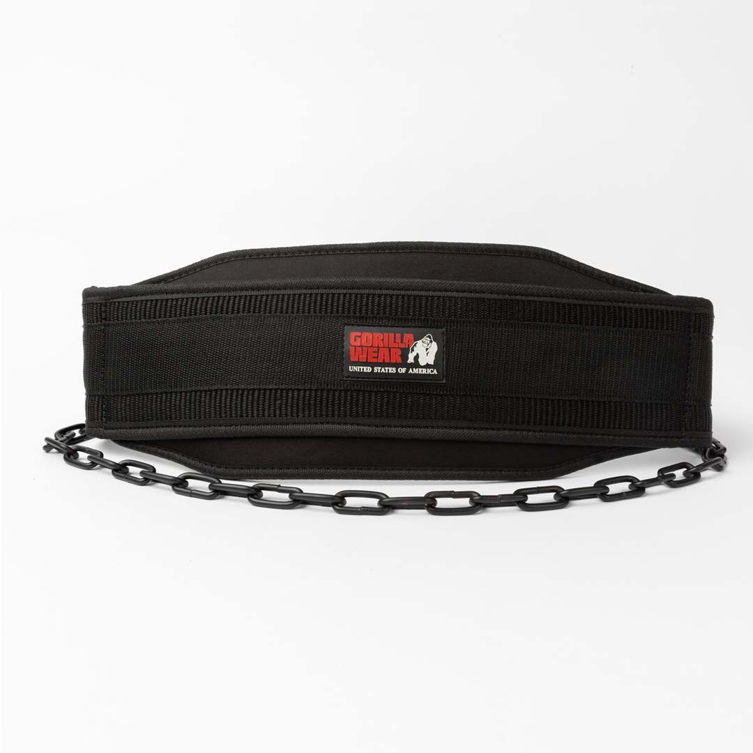 Gorilla Wear GW Nylon Dip Belt Black