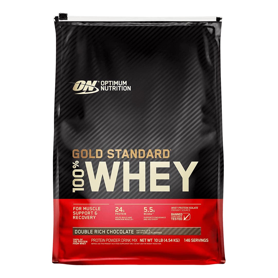 Optimum Nutrition 100% Whey Gold Standard 4.5 Kg Double Rich Chocolate
