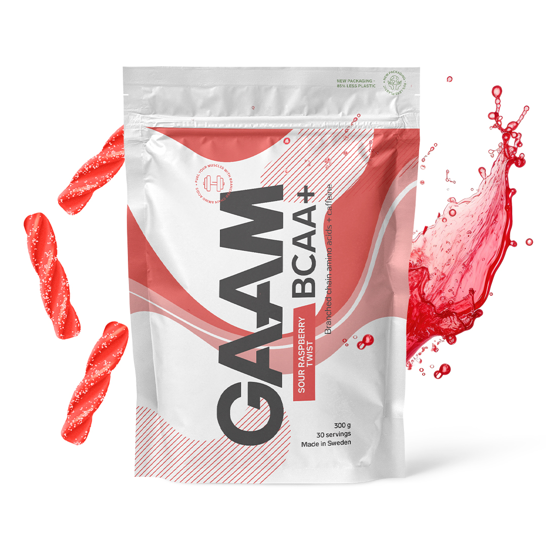 GAAM BCAA + Caffeine Aminosyrer 300 g