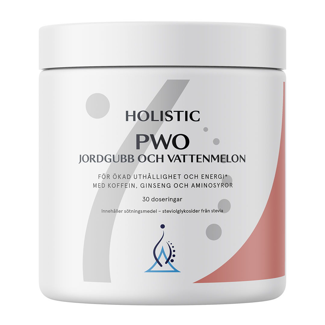 Holistic PWO 345 g  Jordbær & Vannmelon