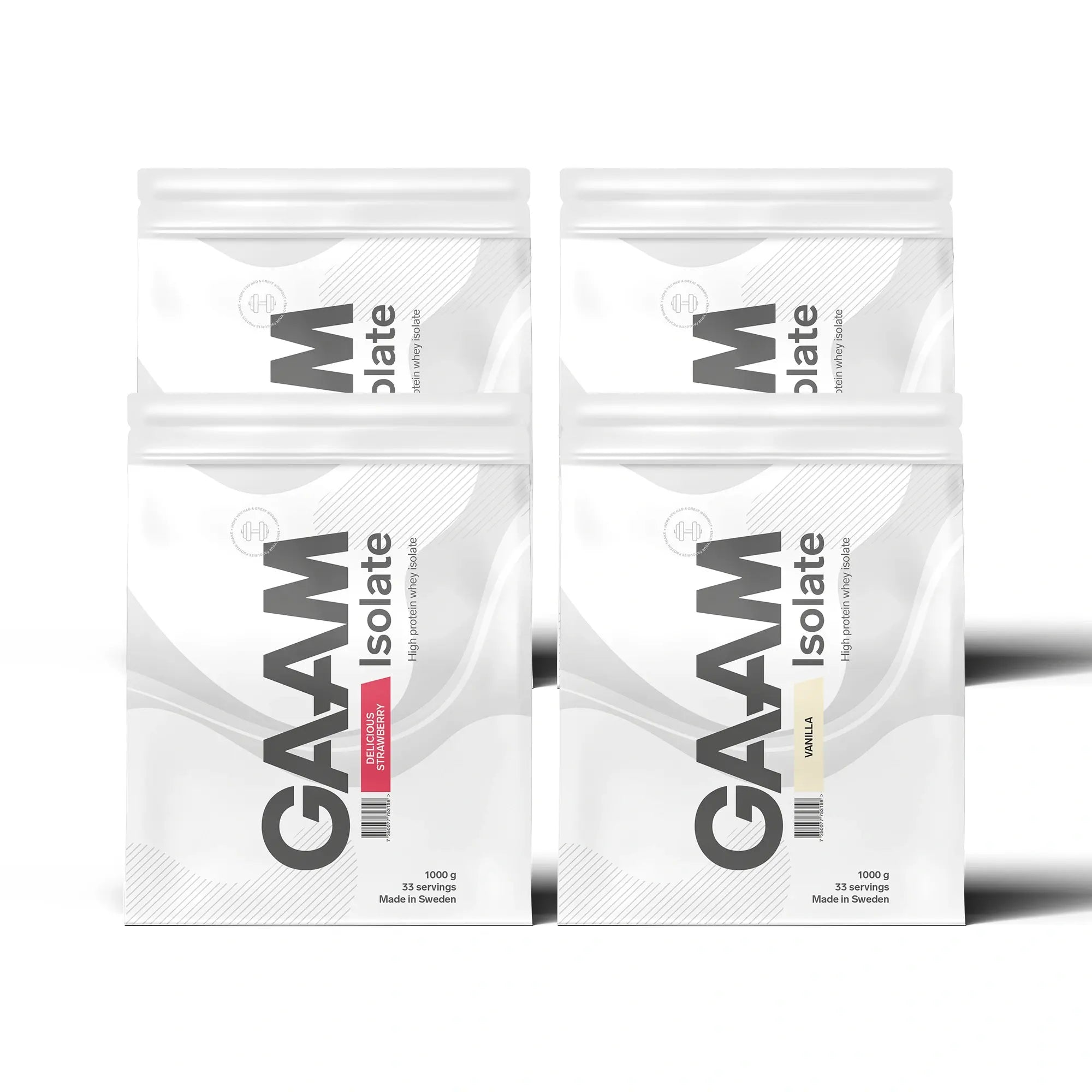 4 x GAAM Isolate 1 kg, bilde 1 av 1