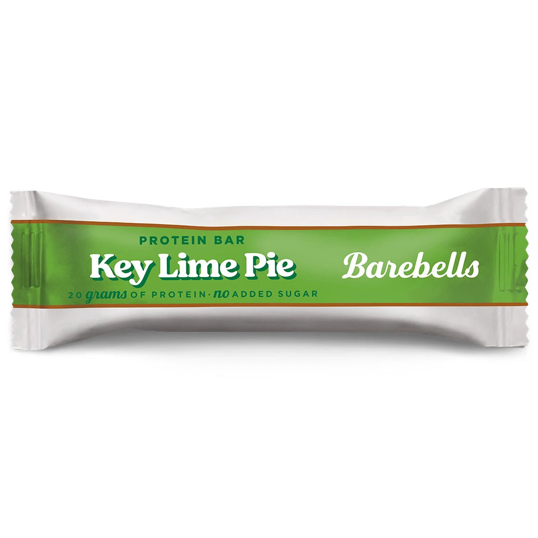 Barebells Soft protein bar 55 g i en hvit og grønn forpakning for smaken Key Lime Pie., bilde 14 av 19