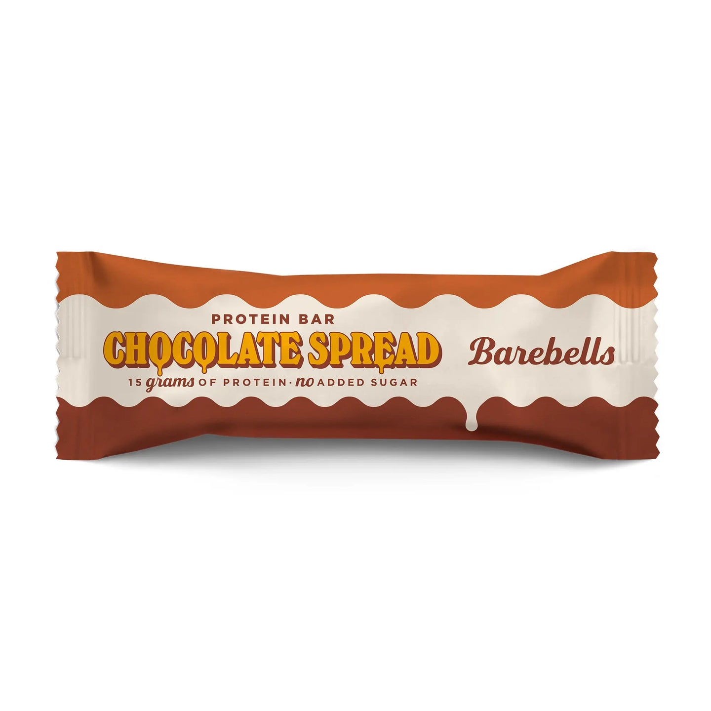 Barebells Soft Protein Bar 45 g i brun og hvit forpakning for smaken Chocolate Spread., bilde 3 av 5