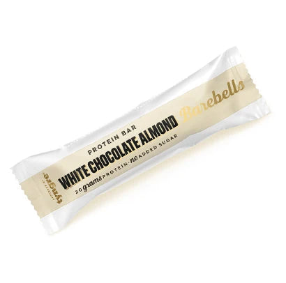 Barebells Soft protein bar 55 g i en hvit og beige forpakning for smaken White Chocolate Almond., bilde 19 av 19