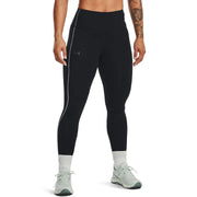 Under Armour Train CW Legging Black/Jet Grey, svarta träningstights med hög midja och ljusgrå rand längs höger ben.