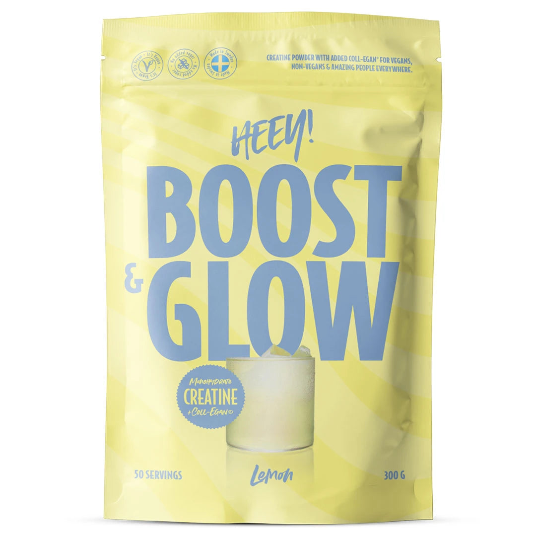 Heey! Boost &amp; Glow Creatine + Coll-egan® 300 g, bilde 1 av 3