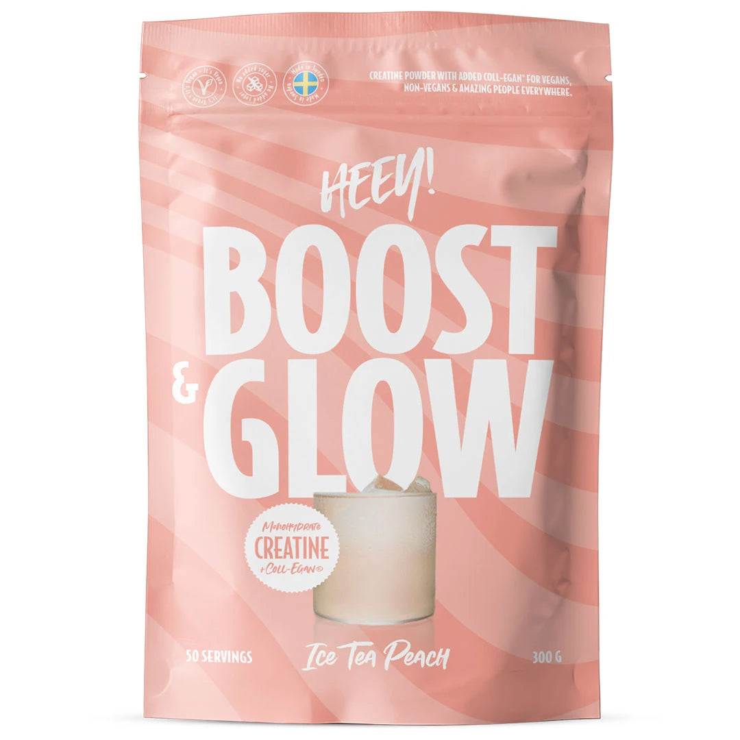 Heey! Boost &amp; Glow Creatine + Coll-egan® 300 g, bilde 2 av 3
