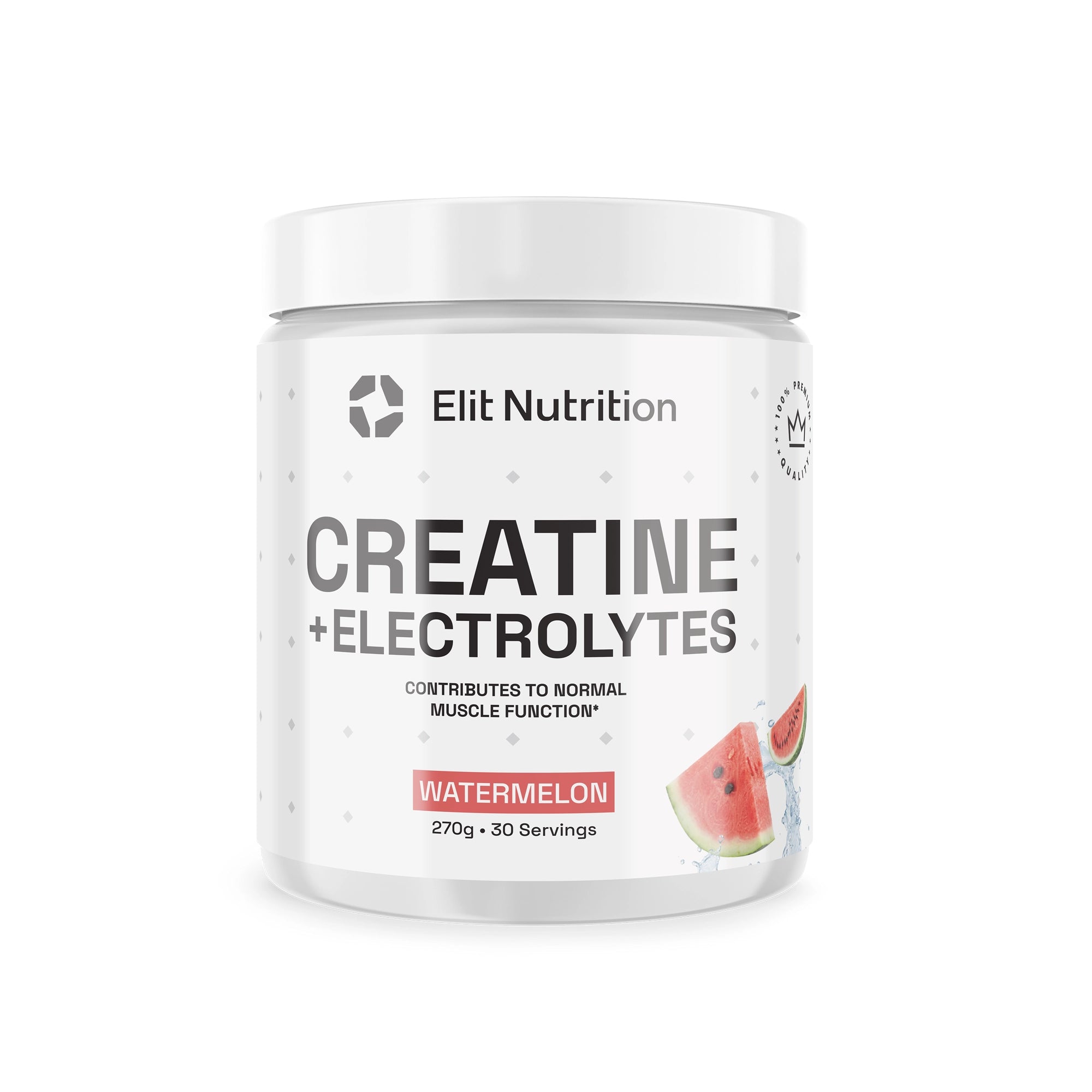 Elit Nutrition Creatine + Electrolytes 270 g, bilde 1 av 2