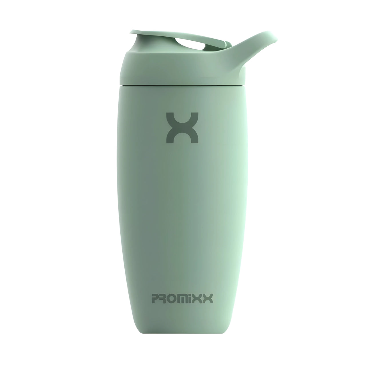 ProMixx Pursuit Double Wall Steel 550 ml stålflaske i fargen Seagrass Green med sportslokk og silikonfront.
