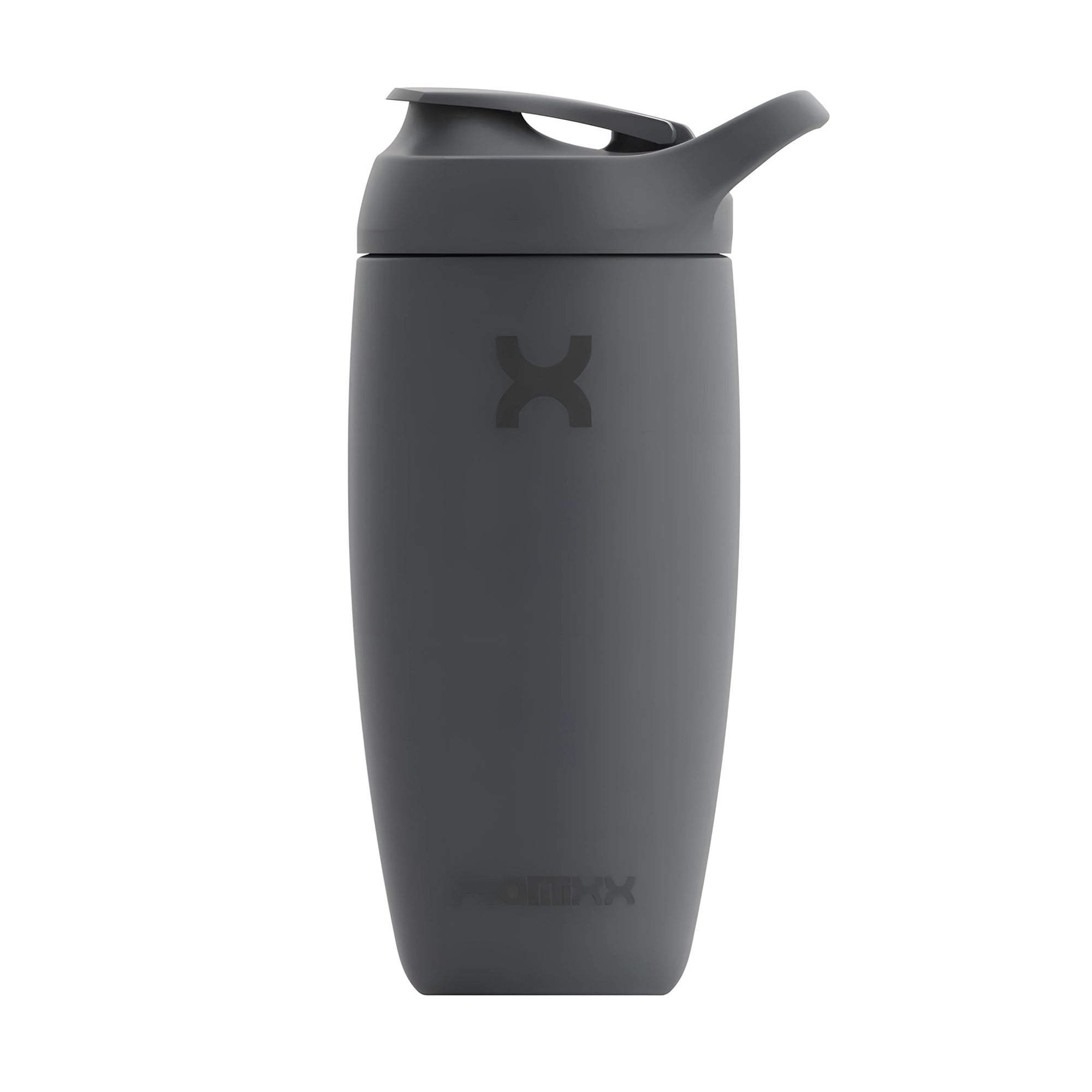 Grafittgrå ProMixx Pursuit Double Wall Steel 550 ml, en isolert shakerflaske i stål med silikongrep og sportslokk., bilde 4 av 5