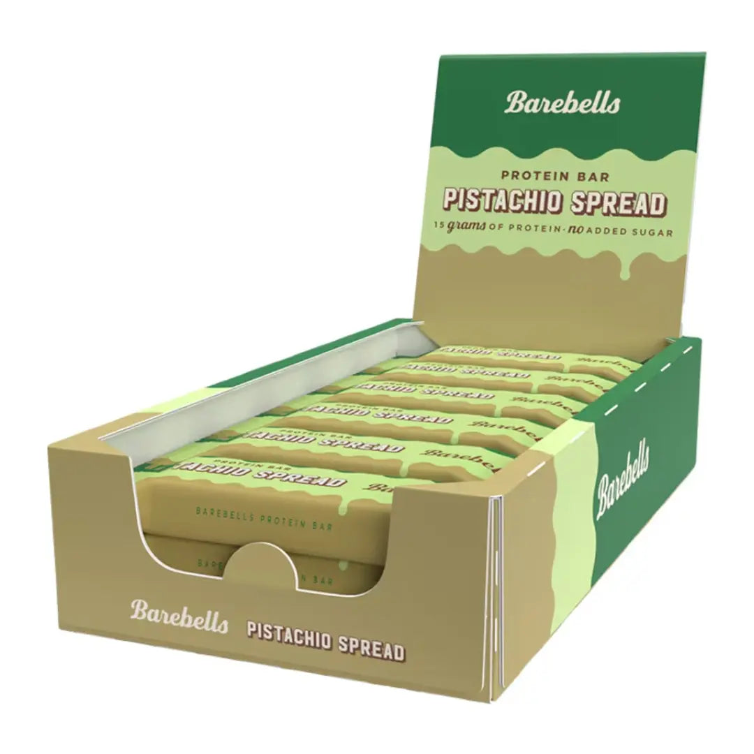 12 x Barebells Soft Bar 55 g Pistachio Spread, bilde 1 av 1